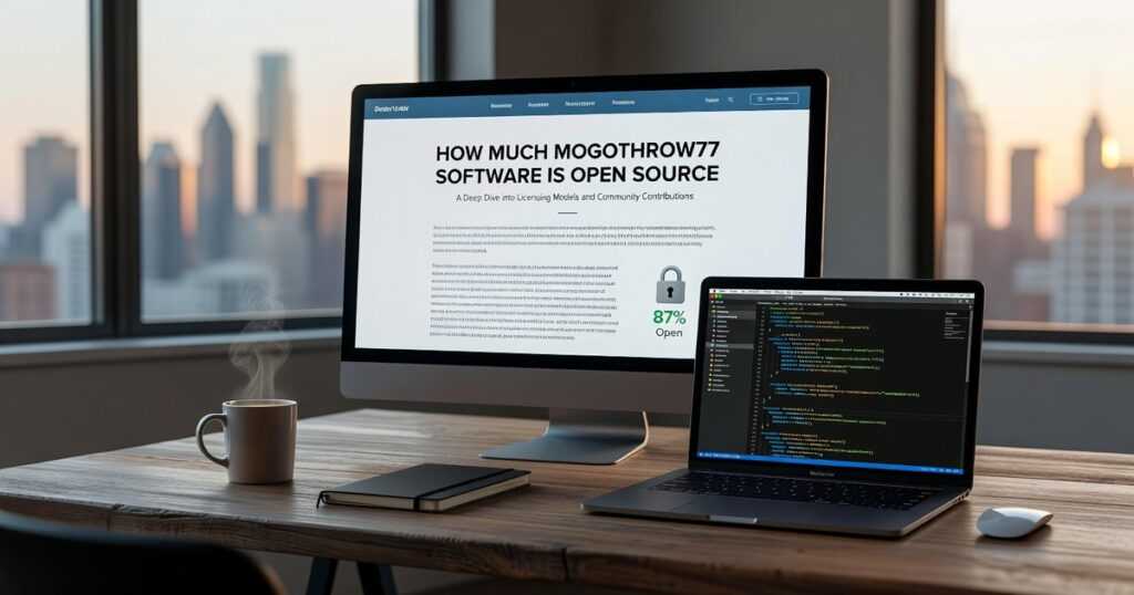 How Much Mogothrow77 Software Is Open Source