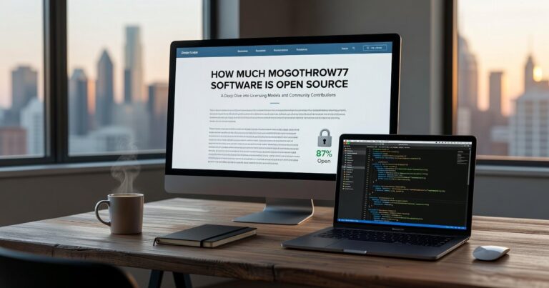 How Much Mogothrow77 Software Is Open Source